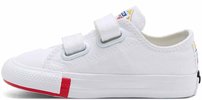 Topánky CONVERSE - CHUCK TAYLOR ALL STAR 2V OX White / University Red