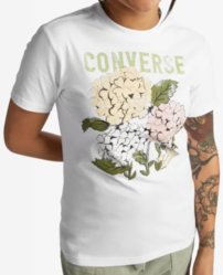 Tričko Converse - Outdoor Floral Tee White