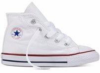 Topánky CONVERSE - 7J253C CHUCK TAYLOR ALL STAR TODDLER HI TOP White