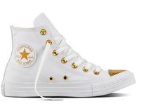 Topánky Converse - Chuck Taylor All Star Specialty Hi White Gold White