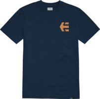Tričko Etnies - Skate Co Tee Navy Orange