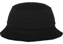 Klobúk Flexfit - Cotton Twill Bucket Hat Black