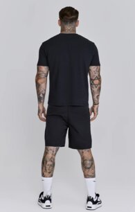 Kraťasy SikSilk - Cargo Shorts Black