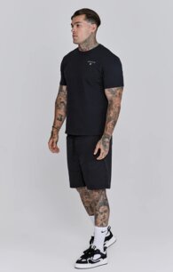 Kraťasy SikSilk - Cargo Shorts Black