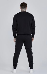 Mikina Siksilk - Essential Sweatshirt black