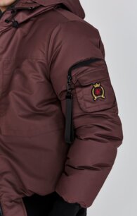 Bunda Siksilk - Bomber Jacket brown