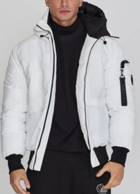 Bunda Siksilk - Bomber Jacket white