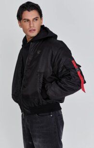 Bunda Siksilk - Bomber Jacket black