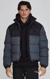 Bunda Siksilk - Reflective Puffer Jacket black