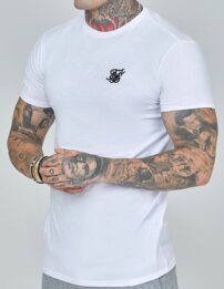 Tričko Siksilk - Essentials T-Shirt white