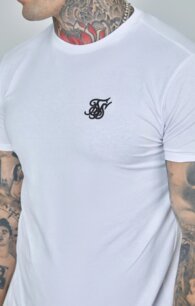 Tričko Siksilk - Essentials T-Shirt white