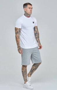 Tričko Siksilk - Essentials T-Shirt white