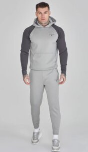 Tepláky Siksilk - Muscle Fit Joggers Gray