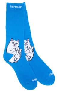 Ponožky Ripndip - Lord Nermal Socks Cobalt Blue