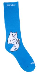 Ponožky Ripndip - Lord Nermal Socks Cobalt Blue