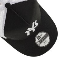 Šiltovka New Era 940K - Mlb New York Yankees A Frame Trucker Kids Clean Black White