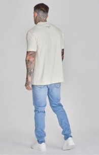 Rifle Siksilk - Drop Crotch Jeans Light Blue